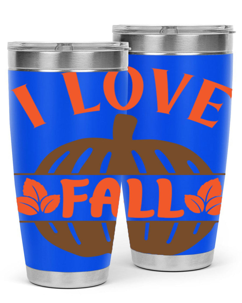 I Love Fall 337#- fall- Tumbler