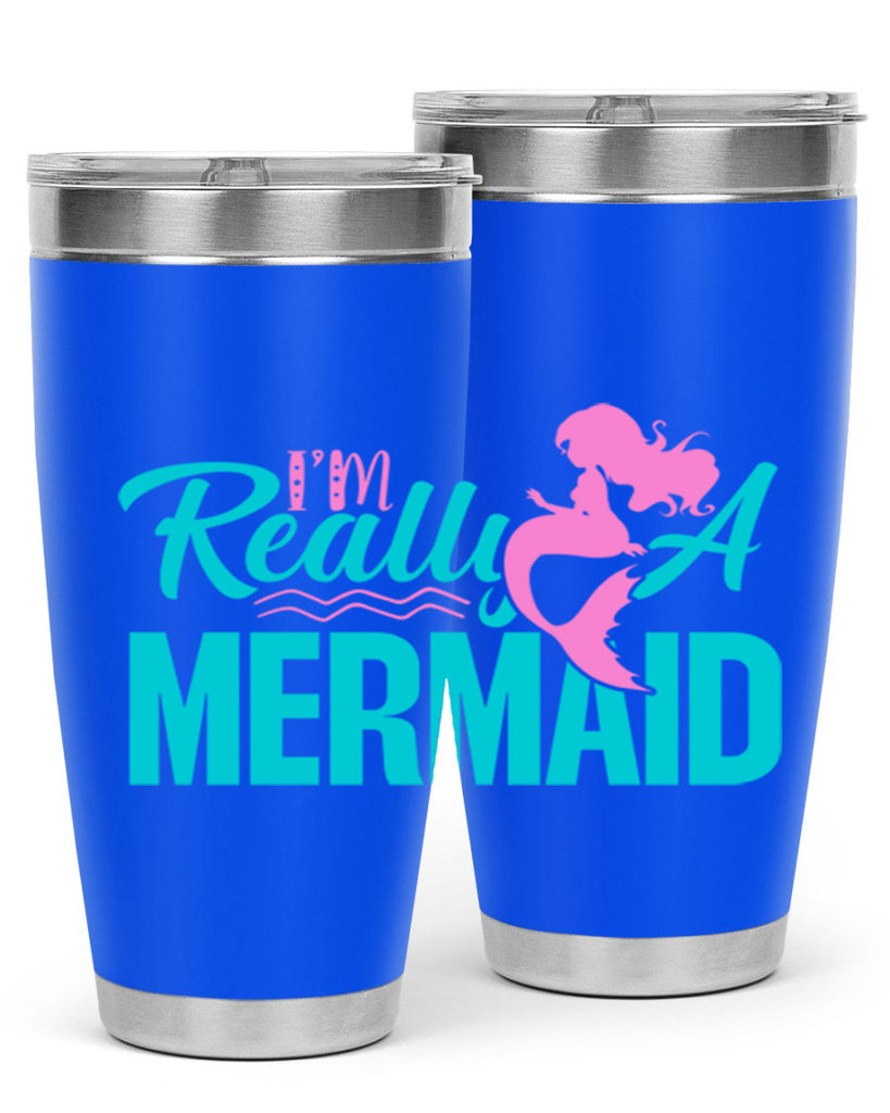 I m Really A Mermaid 212#- mermaid- Tumbler