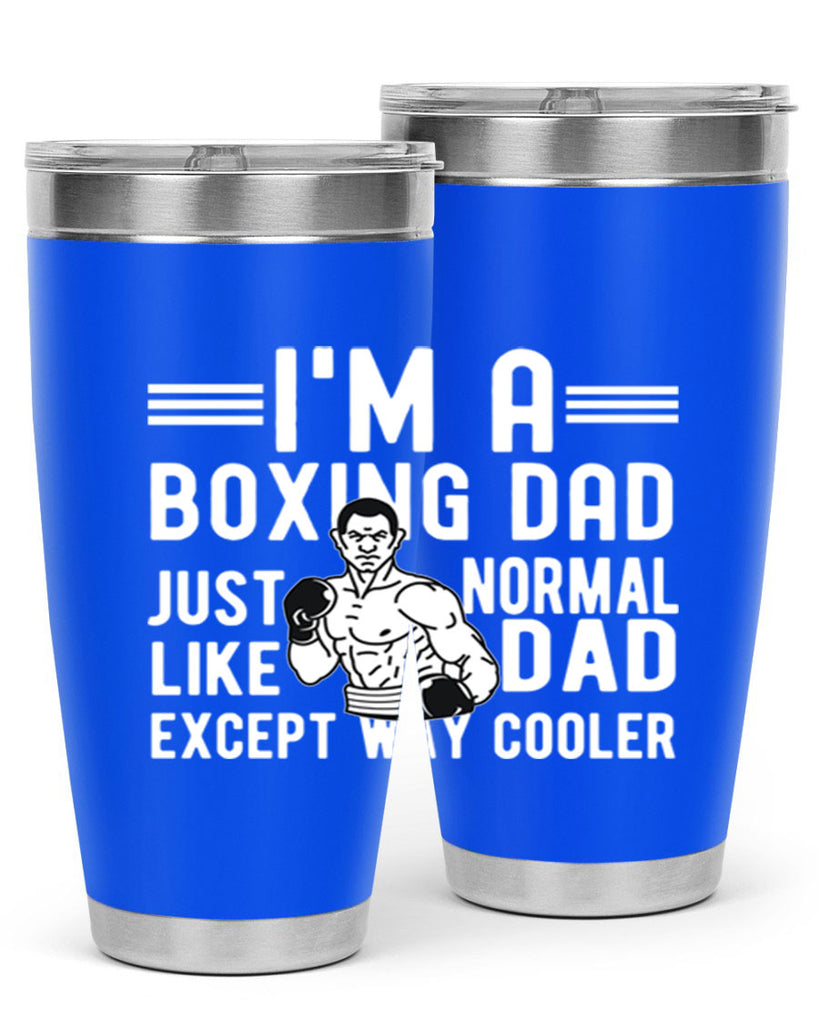 Im A Boxing Dad 3#- dad- Tumbler