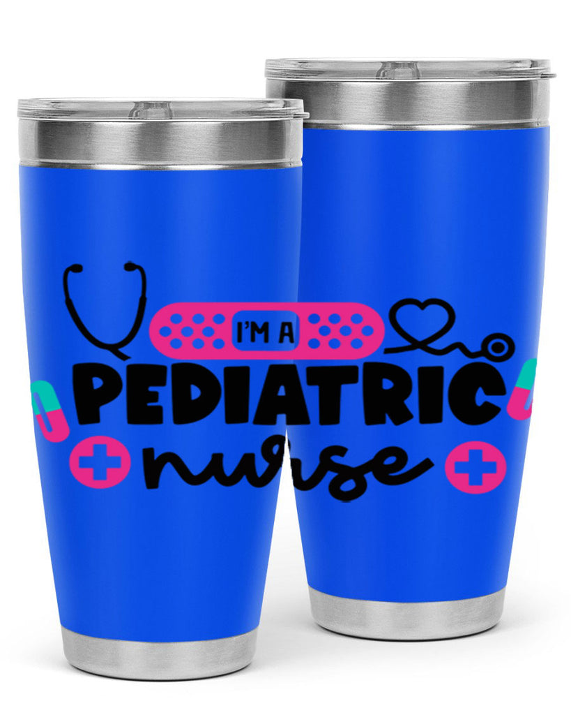 Im A Pediatric Nurse Style Style 154#- nurse- tumbler
