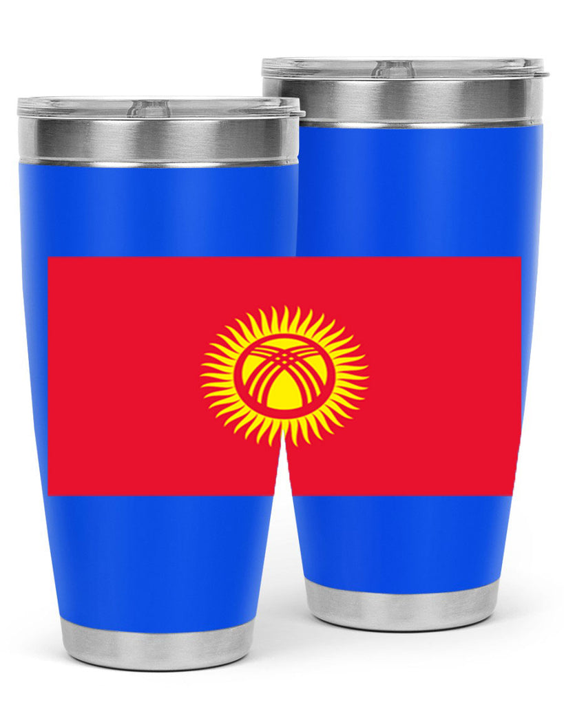 Kyrgyzstan 106#- world flags- Tumbler