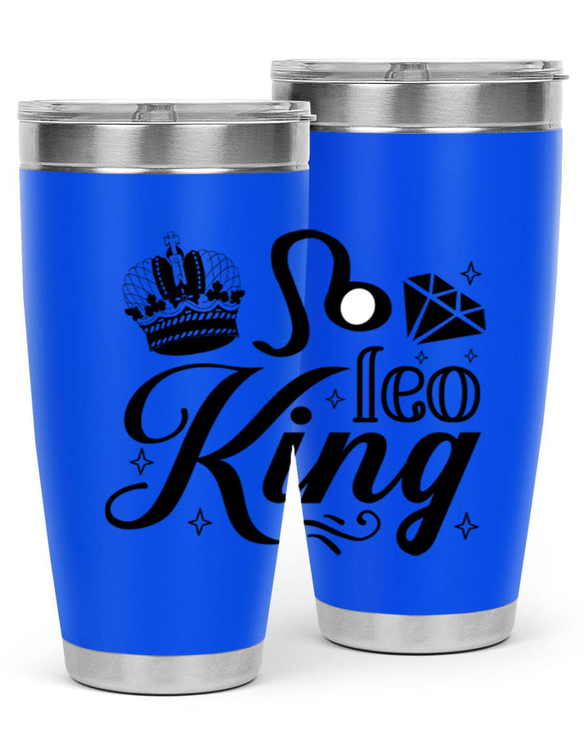 Leo king 290#- zodiac- Tumbler