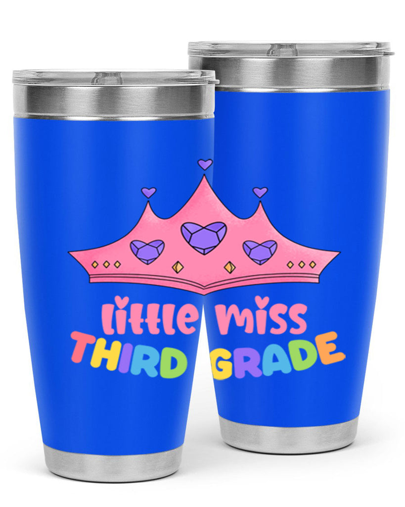 Little Miss 3rd Grade 16#- 3rd grade- Tumbler