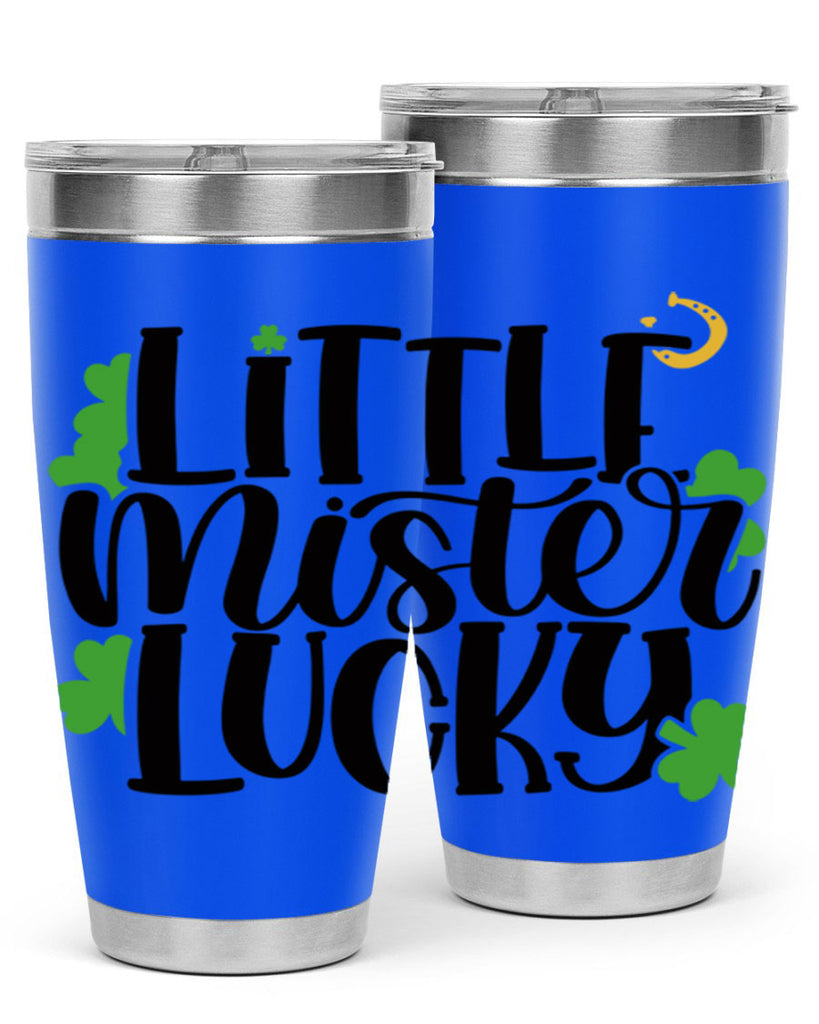 Little Mister Lucky Style 67#- St Patricks Day- Tumbler