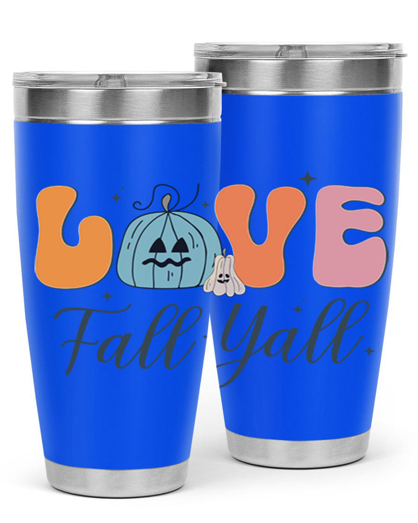 Love Fall Yall 413#- fall- Tumbler