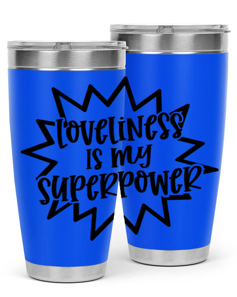 Loveliness Is My Superpower Style 53#- baby- tumbler