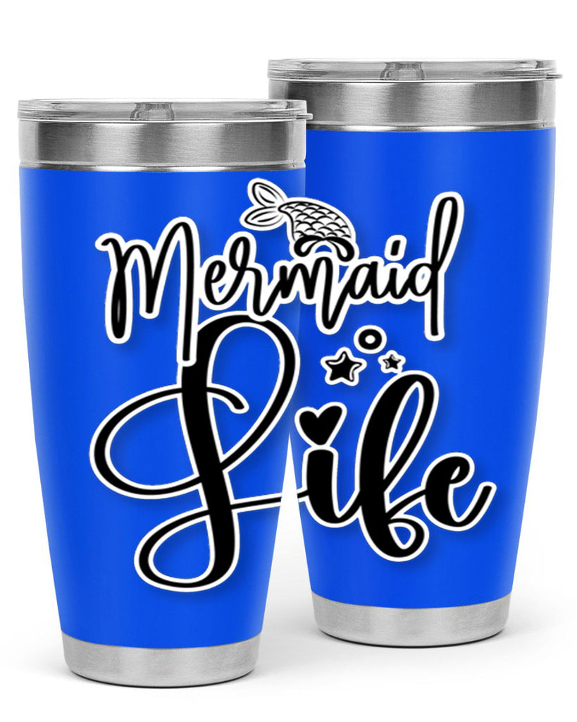 Mermaid Life 429#- mermaid- Tumbler