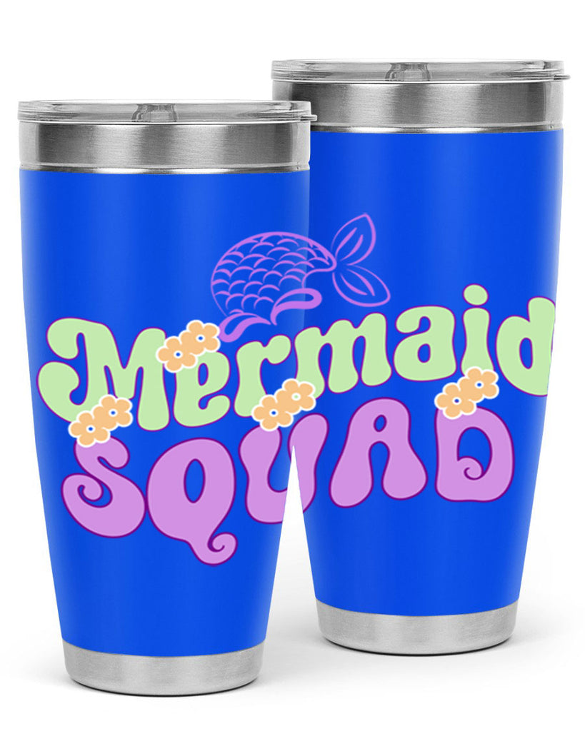 Mermaid Squad 445#- mermaid- Tumbler