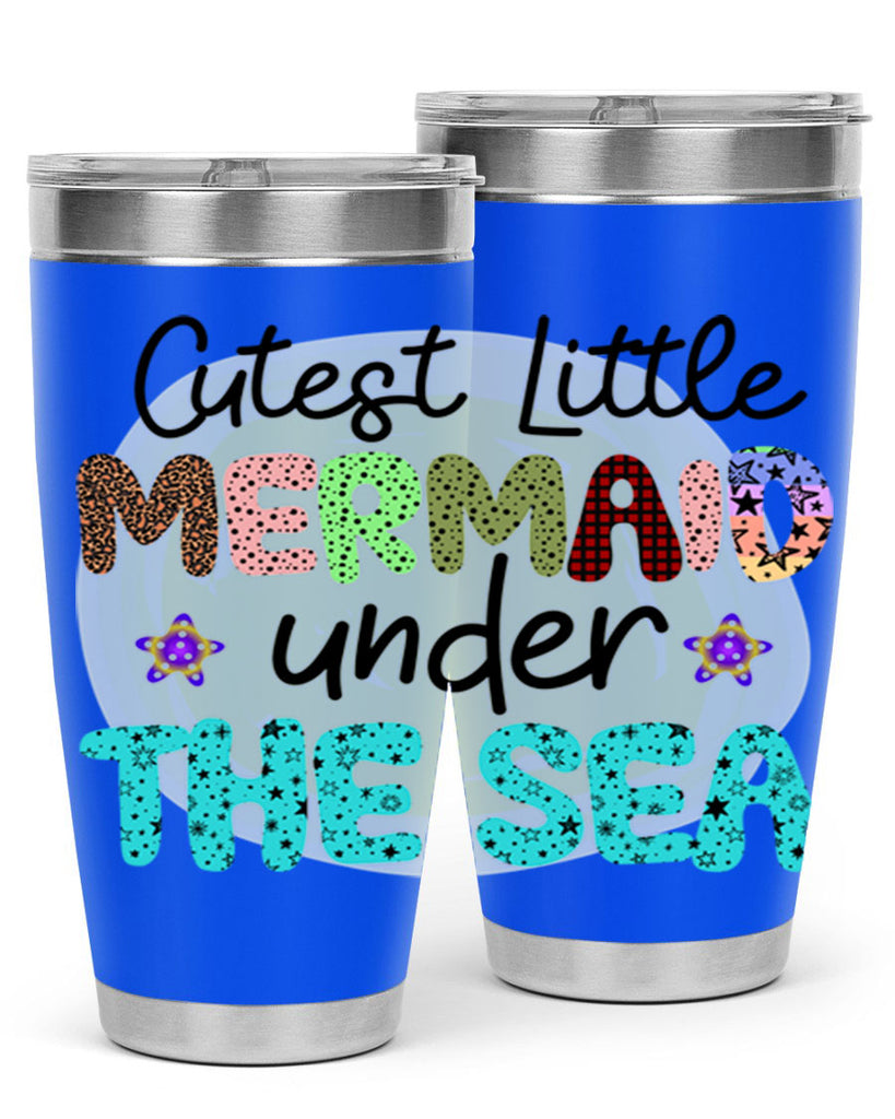 Mermaid Tshirt design 452#- mermaid- Tumbler