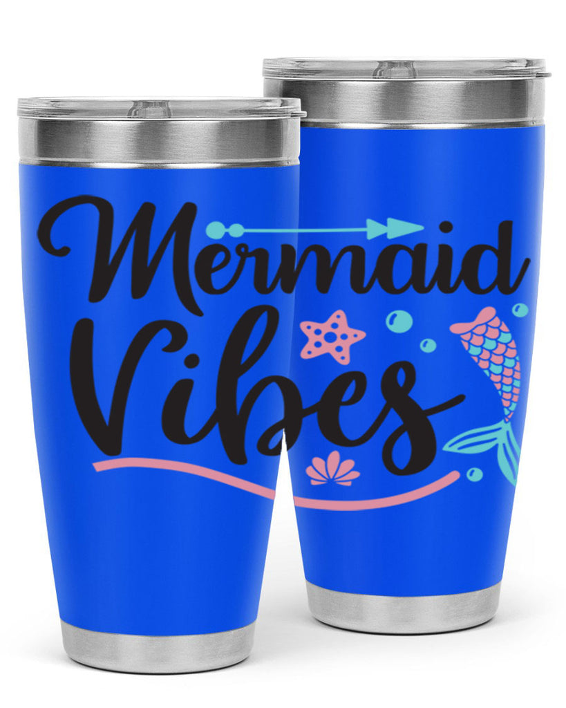 Mermaid Vibes 389#- mermaid- Tumbler