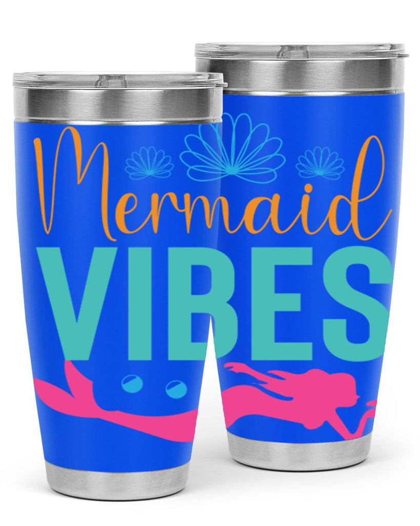 Mermaid Vibes Design 465#- mermaid- Tumbler