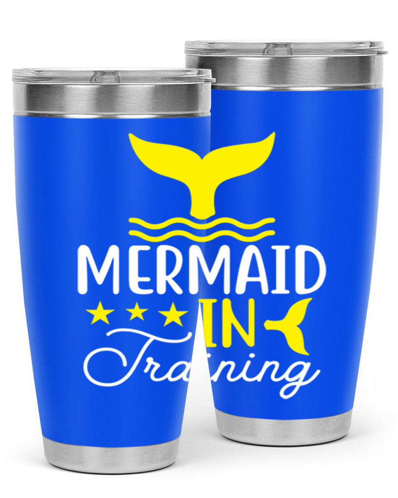 Mermaid in Training 361#- mermaid- Tumbler