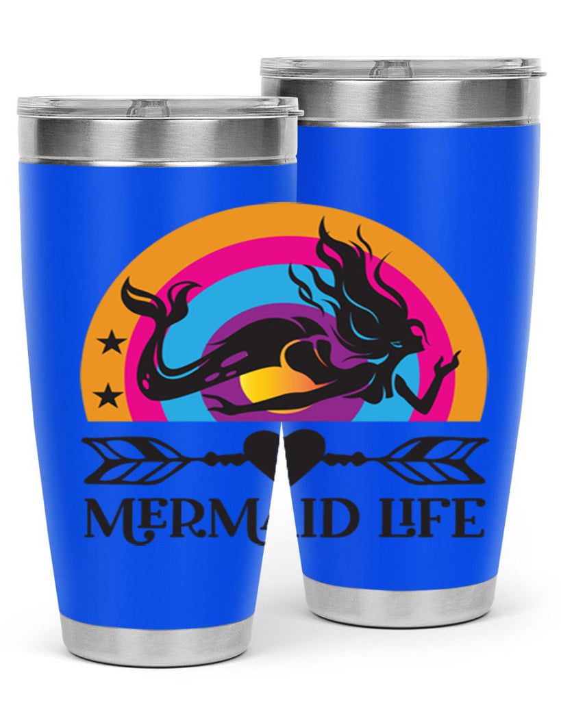 Mermaid life 431#- mermaid- Tumbler