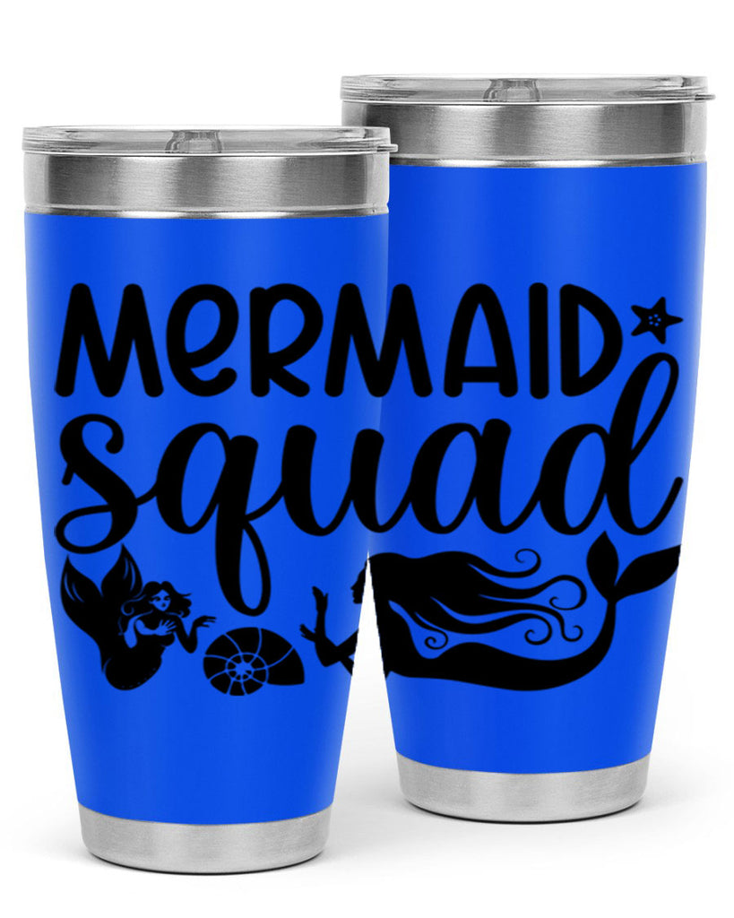 Mermaid squad 447#- mermaid- Tumbler