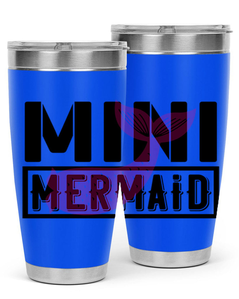 Mini mermaid 504#- mermaid- Tumbler