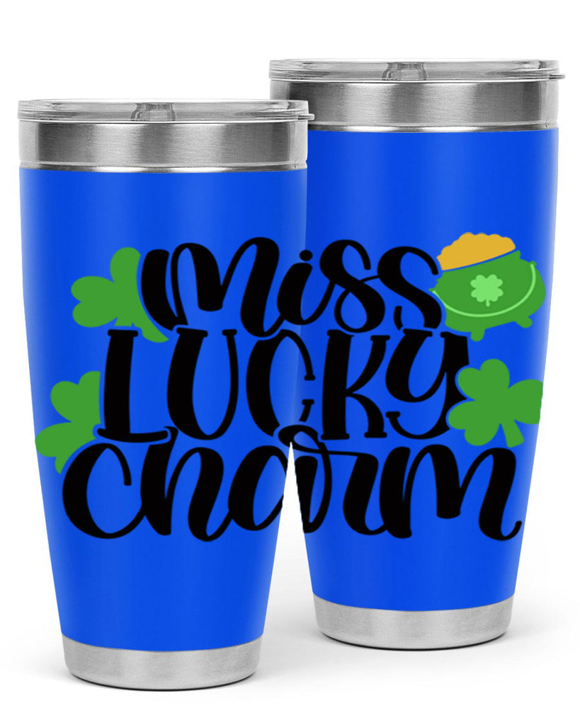 Miss Lucky Charm Style 48#- St Patricks Day- Tumbler