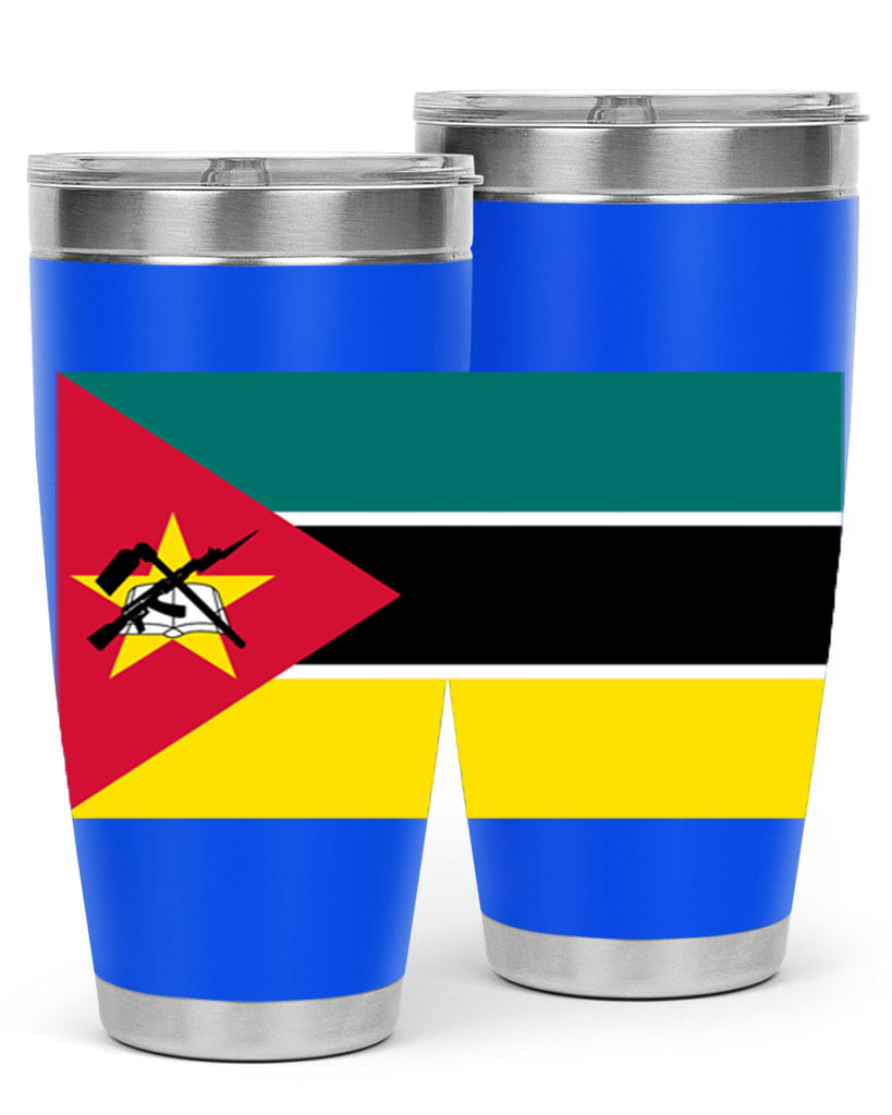 Mozambique 80#- world flags- Tumbler