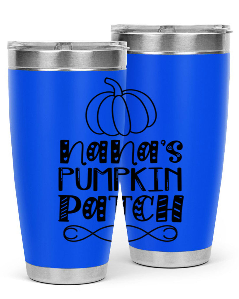 Nana s Pumpkin Patch 439#- fall- Tumbler
