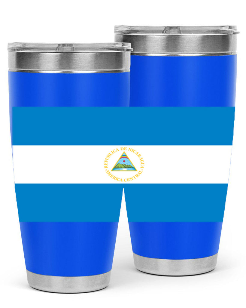 Nicaragua 73#- world flags- Tumbler