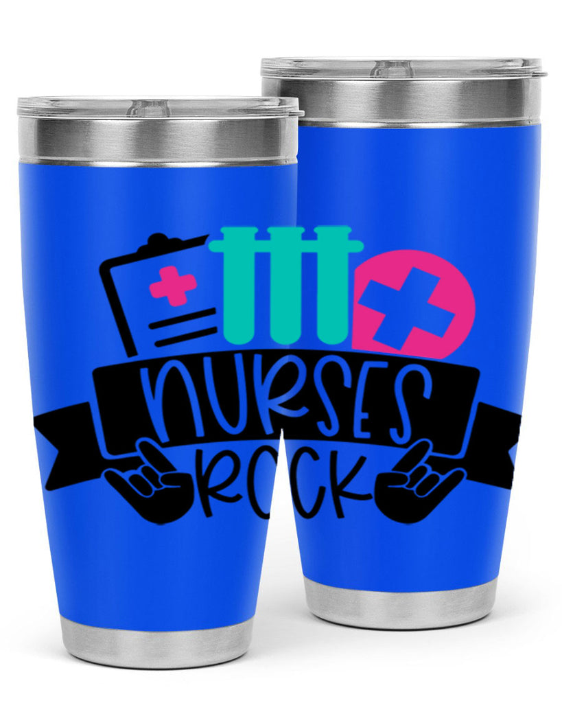 Nurses Rock Style Style 78#- nurse- tumbler