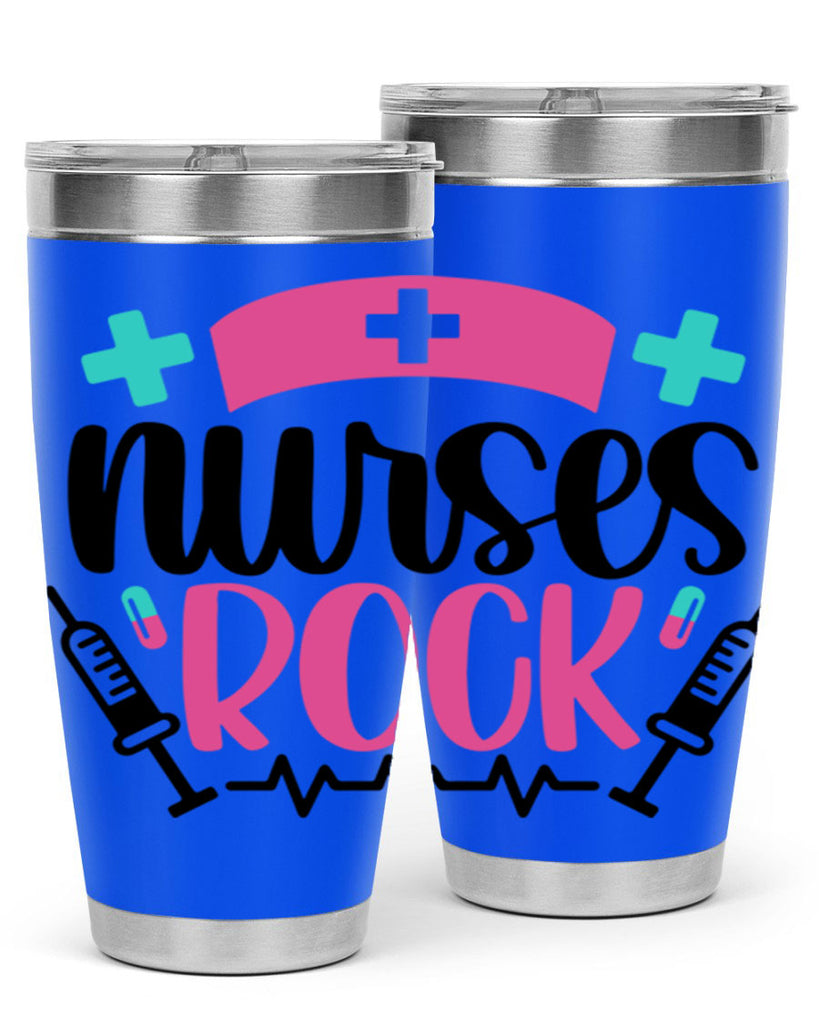 Nurses Rock Style Style 79#- nurse- tumbler