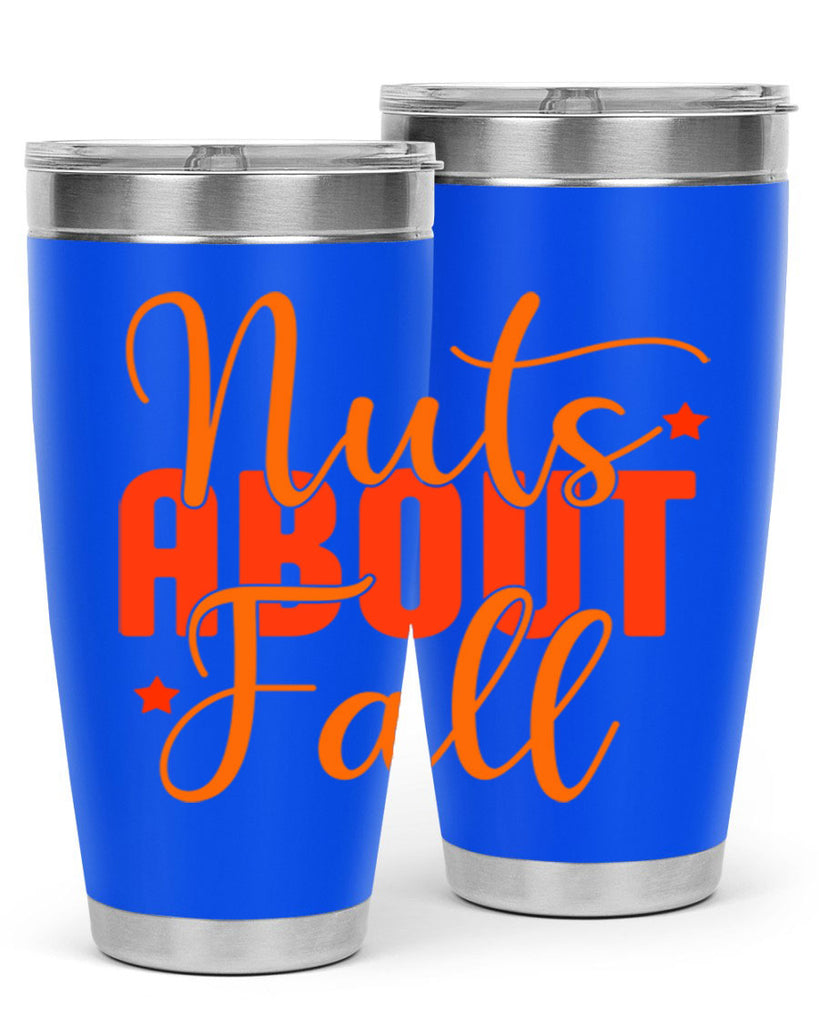 Nuts About Fall Design 444#- fall- Tumbler