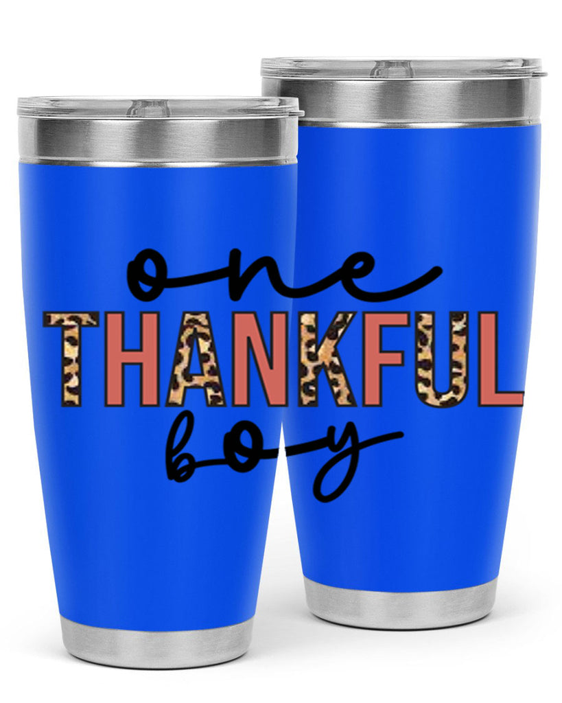 One thankful boy 462#- fall- Tumbler