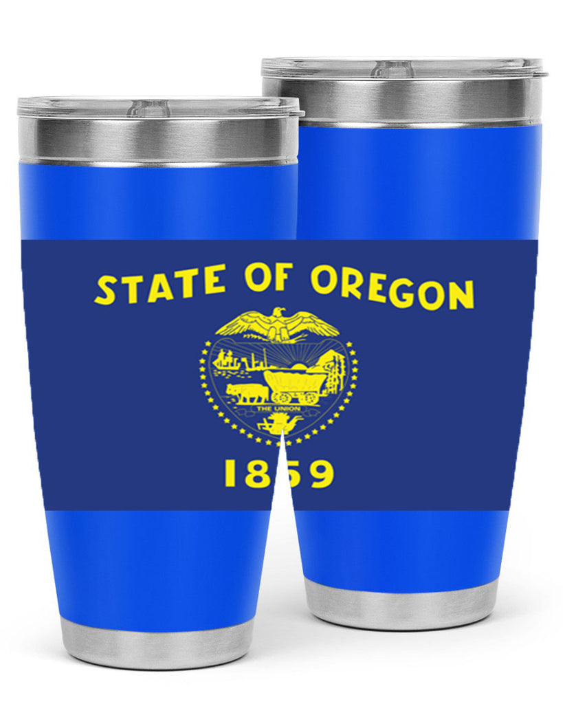 Oregon 15#- Us Flags- Tumbler