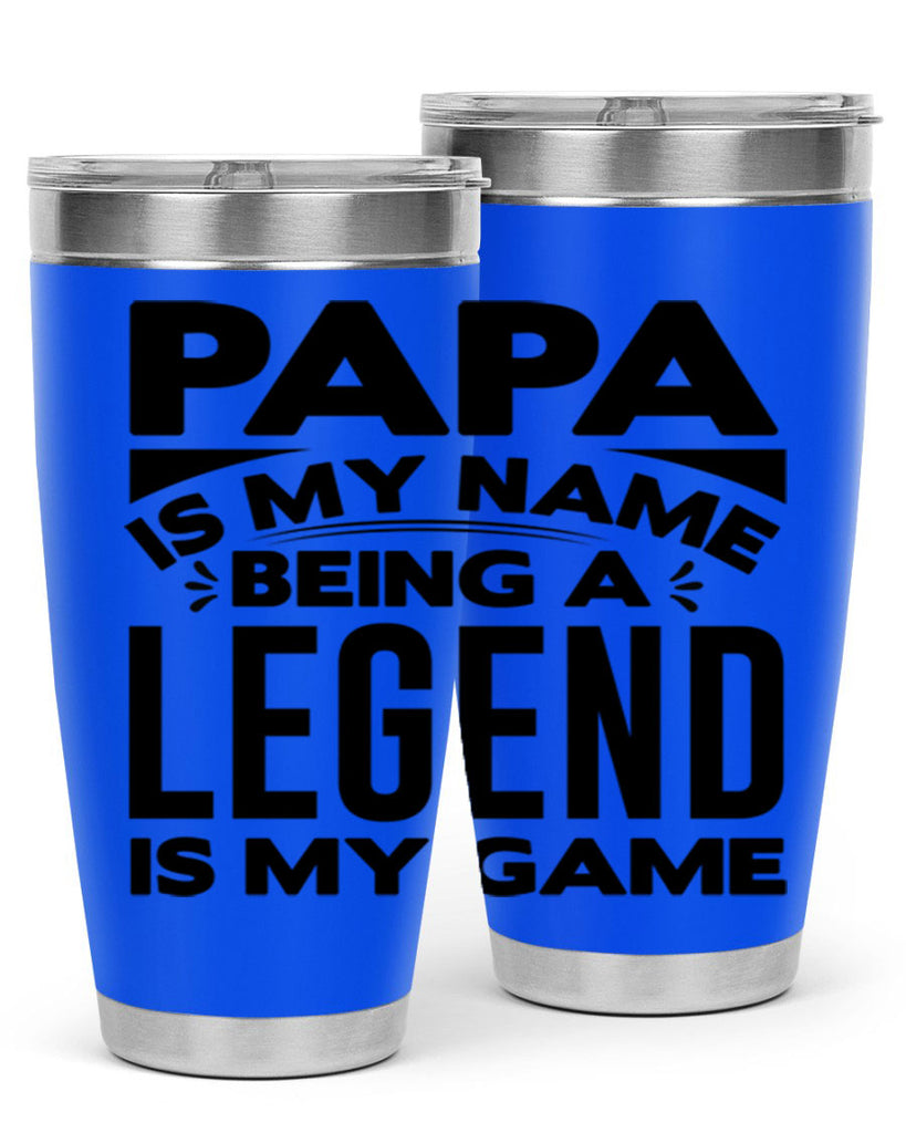 Papa 125#- grandpa - papa- Tumbler