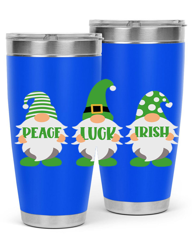 Peace Luck Irish Style 41#- St Patricks Day- Tumbler