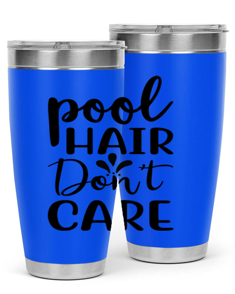 Pool hair dont care 544#- mermaid- Tumbler