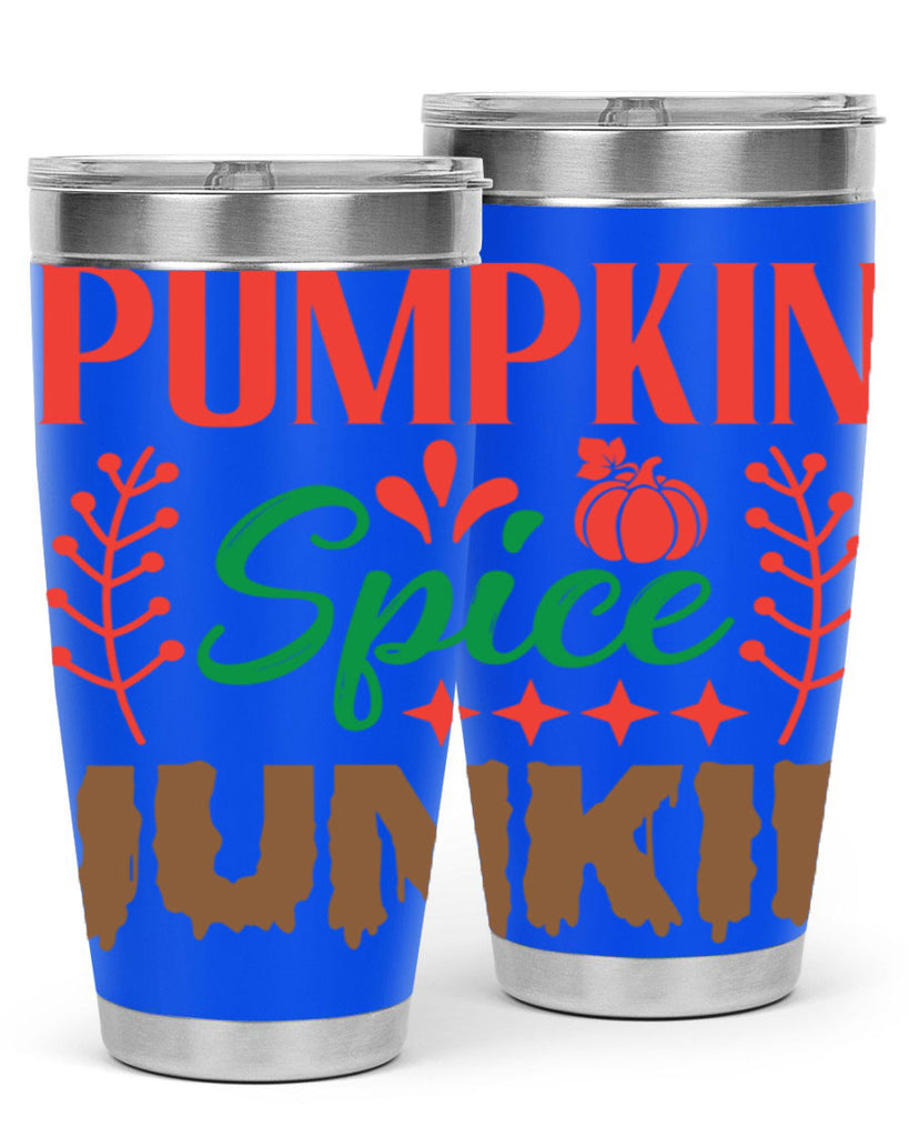 Pumpkin Spice Junkie 547#- fall- Tumbler