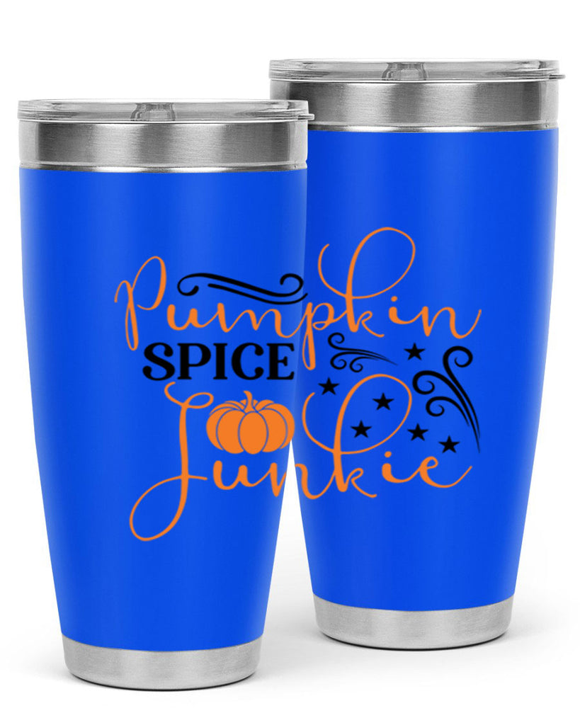 Pumpkin Spice Junkie 549#- fall- Tumbler