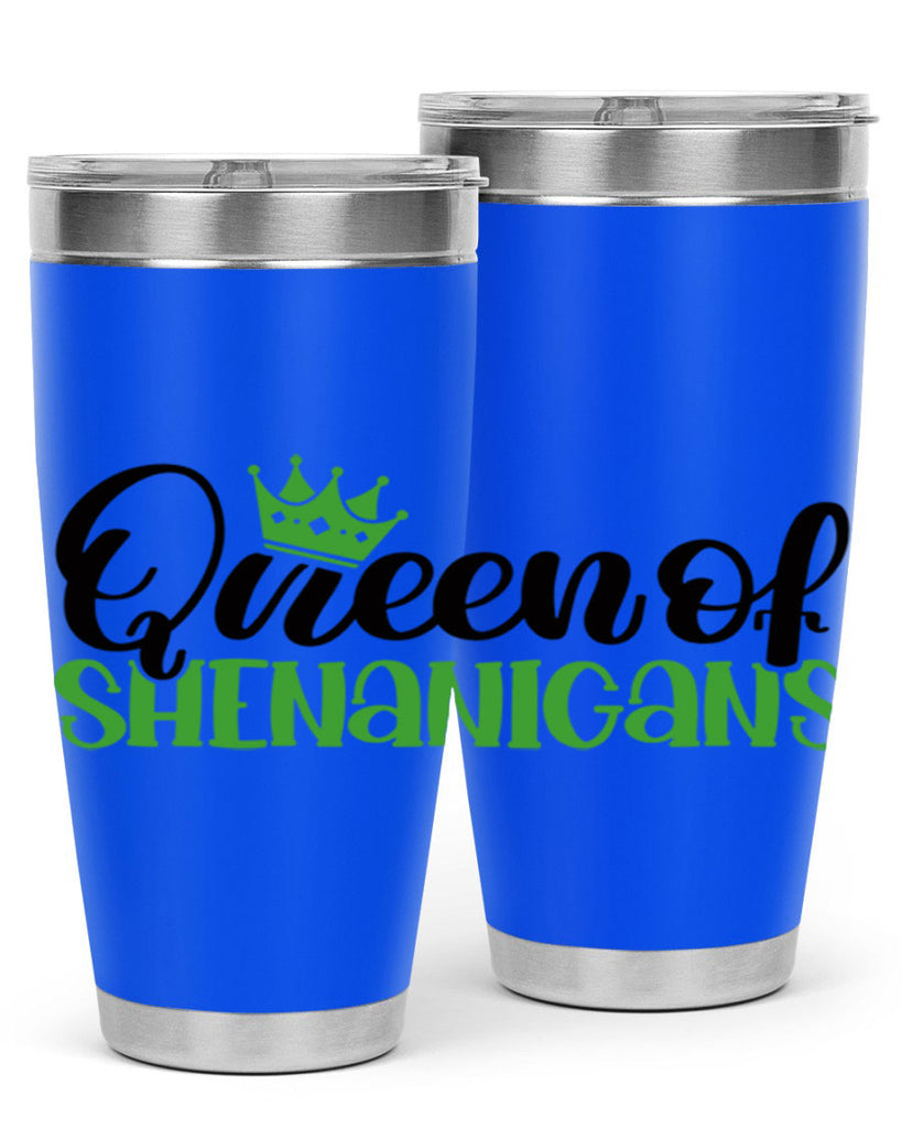 Queen Of Shenanigans Style 36#- St Patricks Day- Tumbler