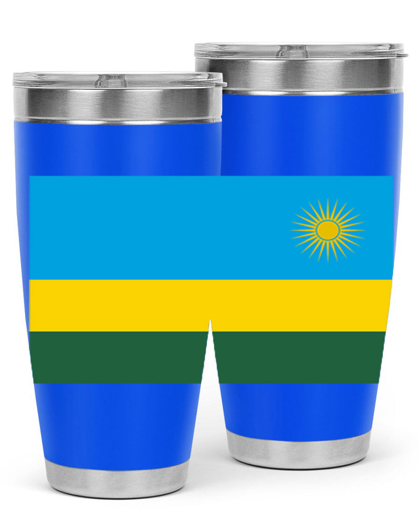 Rwanda 53#- world flags- Tumbler