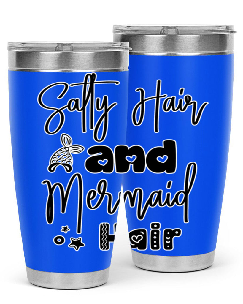 Salty Hair and Mermaid Hair 572#- mermaid- Tumbler