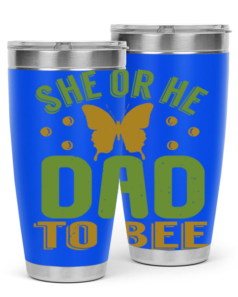 She or He Dad to bee Style 172#- baby- tumbler