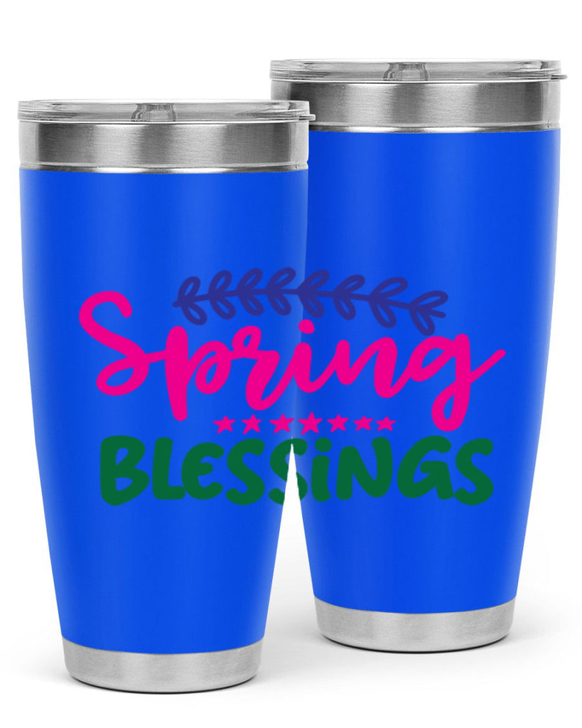Spring Blessings 419#- spring- Tumbler