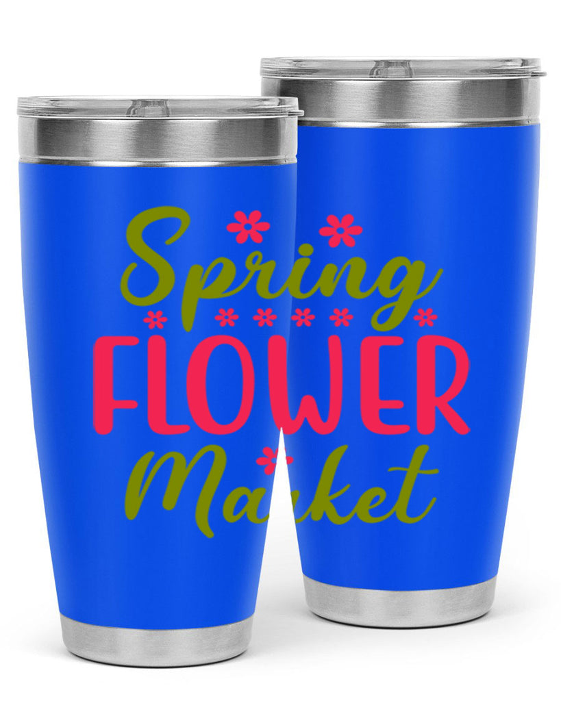 Spring Flower Market 423#- spring- Tumbler
