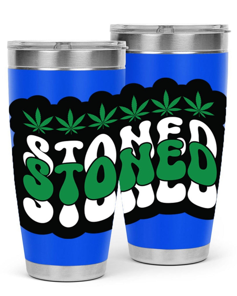 Stoned 255#- marijuana- Tumbler