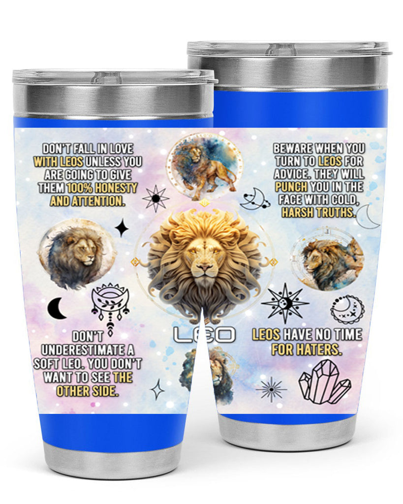 StraightLeo 473#- zodiac- Tumbler