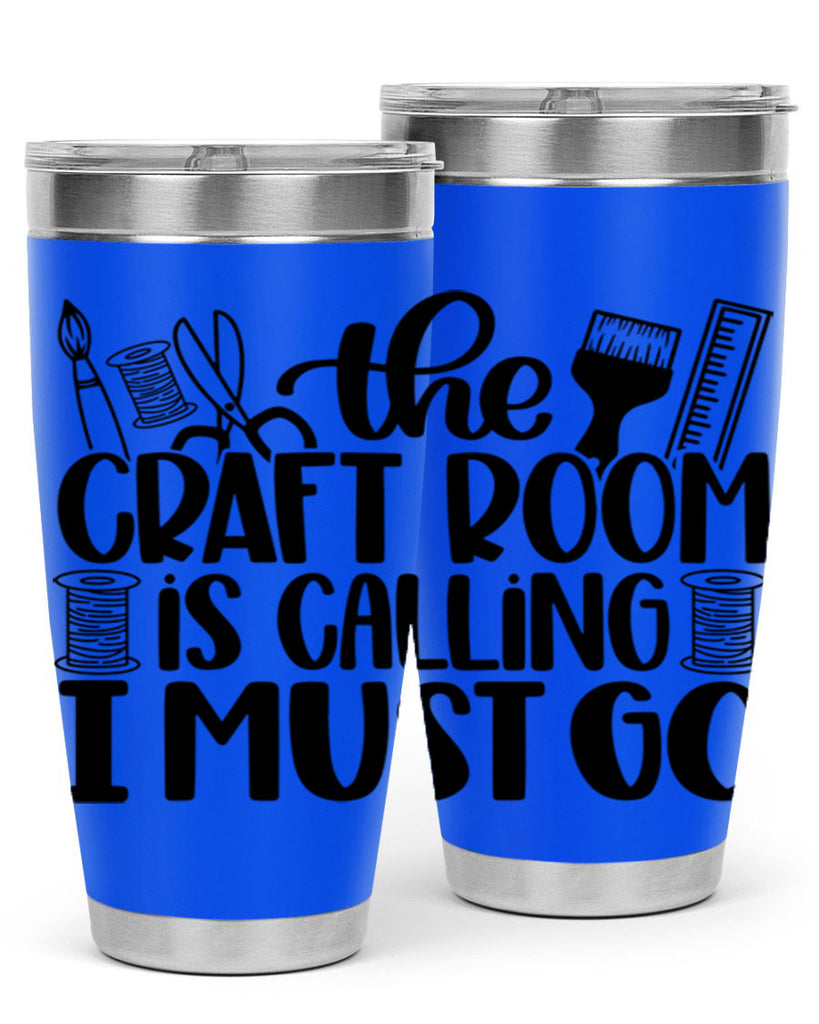 The Craft Room Is Calling 6#- crafting- Tumbler