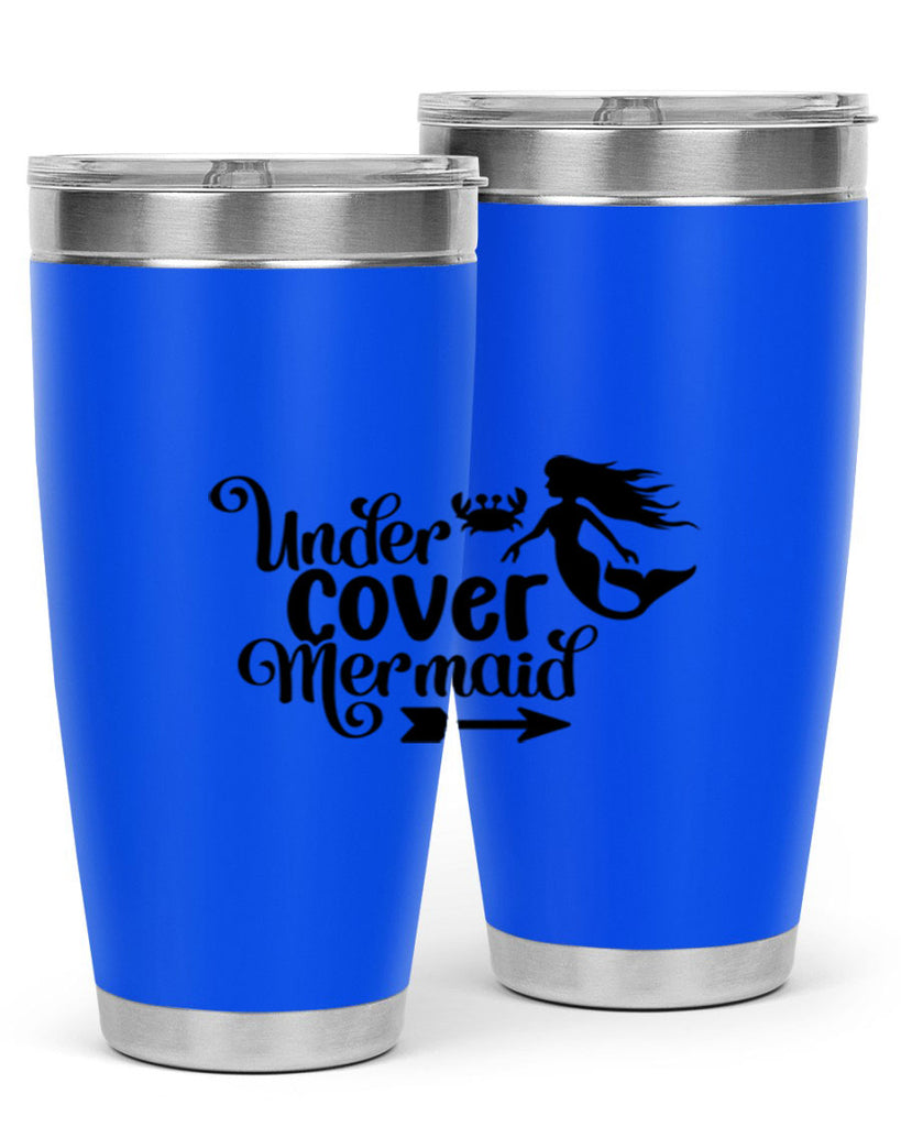 Under Cover Mermaid 641#- mermaid- Tumbler