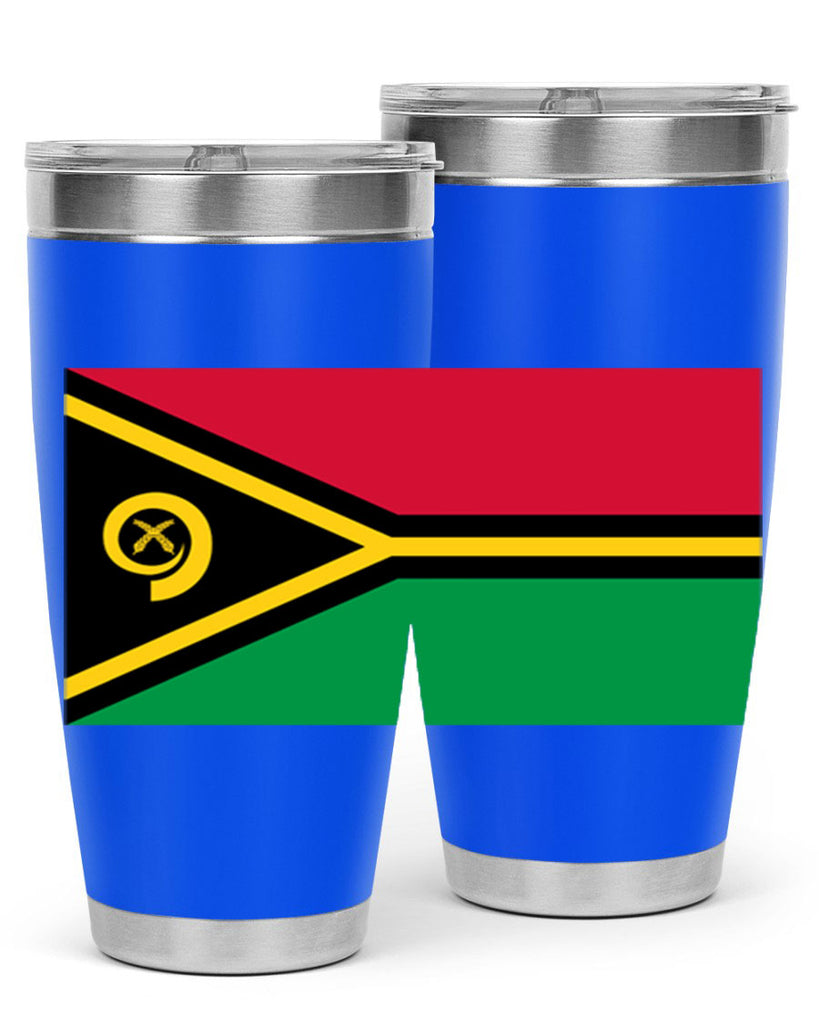 Vanuatu 7#- world flags- Tumbler