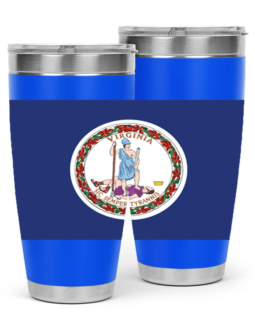 Virginia 6#- Us Flags- Tumbler