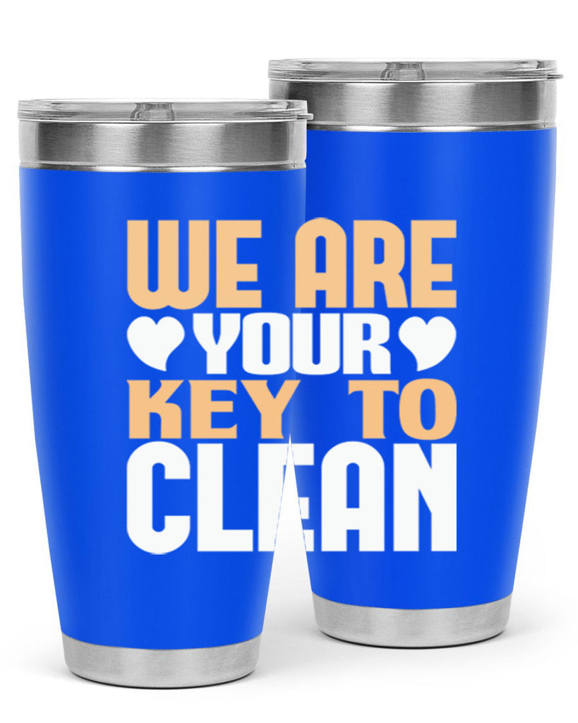 We are your key to clean Style 12#- cleaner- tumbler