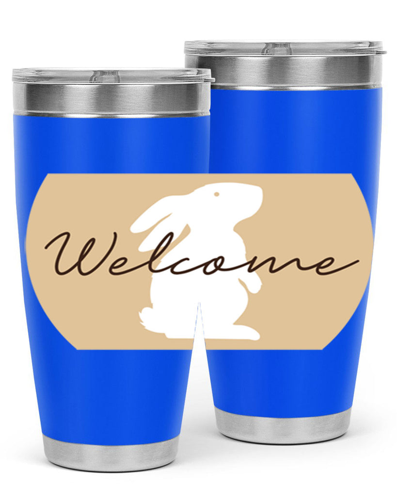 Welcome Bunny569#- spring- Tumbler