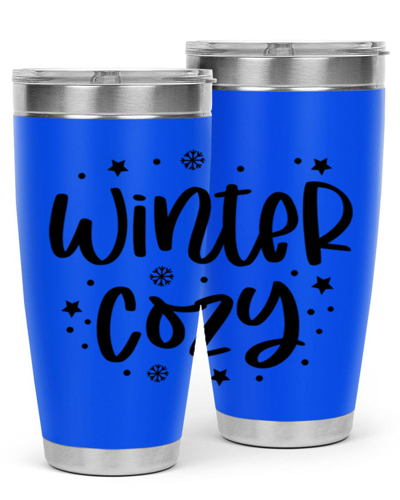 Winter Cozy498#- winter- Tumbler