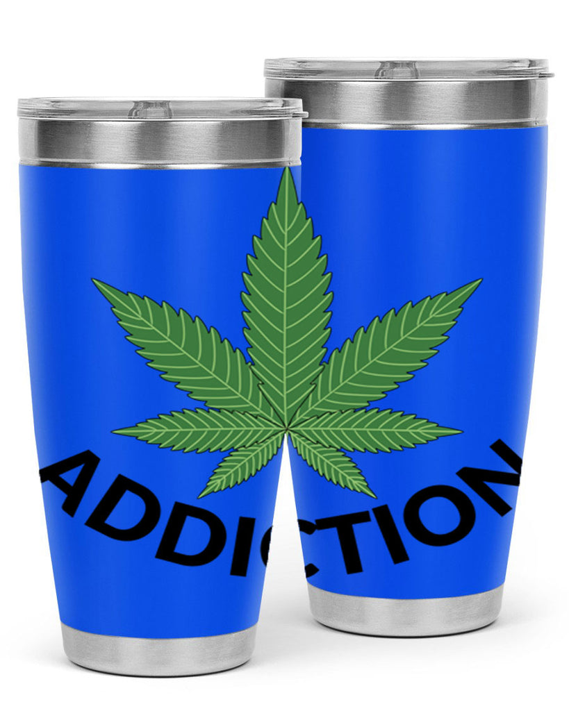 addiction cannabis 8#- marijuana- Tumbler