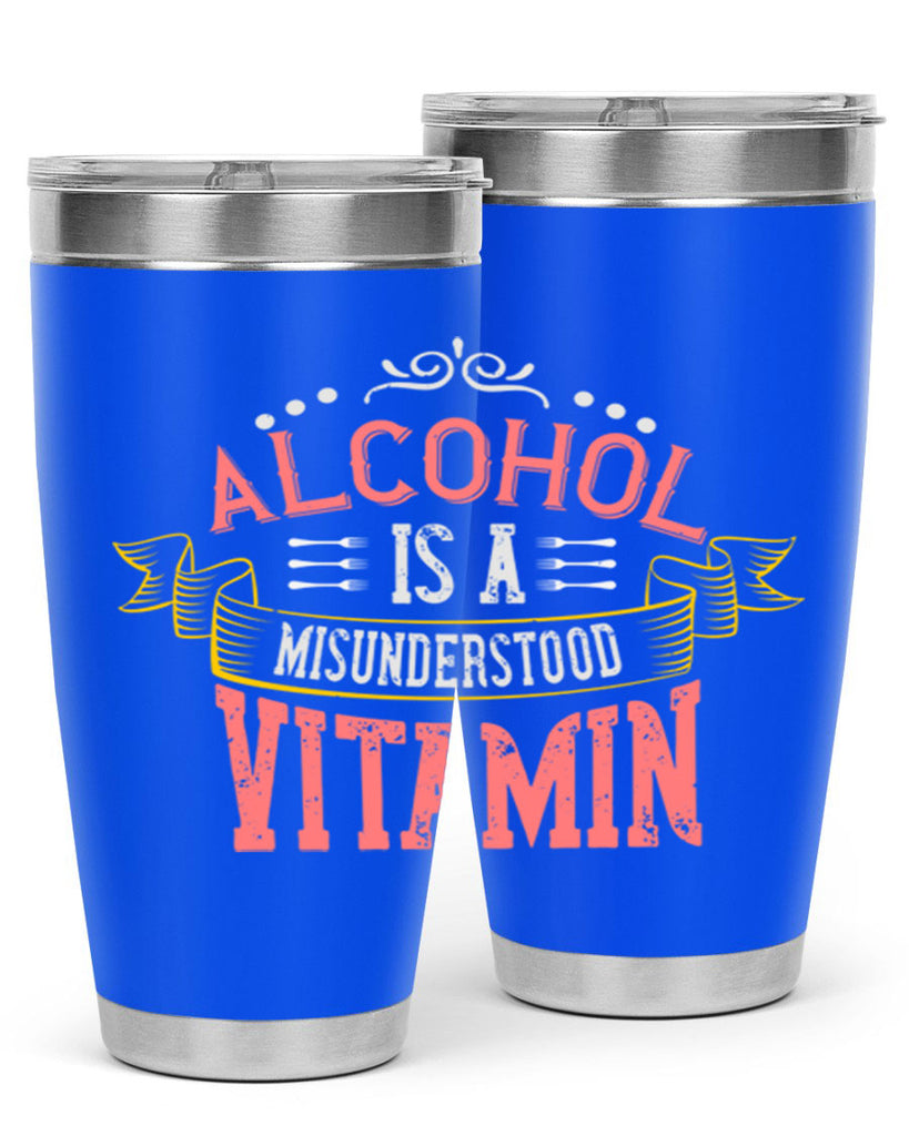 alcohol is a misunderstood vitamin 50#- cooking- Tumbler